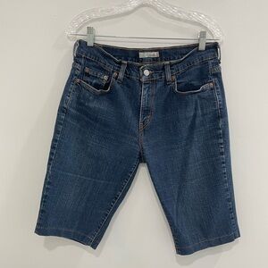 Vintage 515 Levi’s Dark Blue Denim Jorts/Shorts